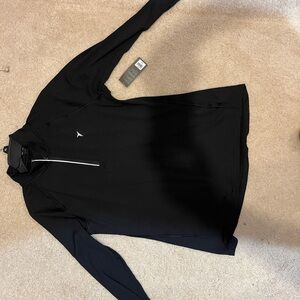 Mizuno Black Quarter-Zip Pullover